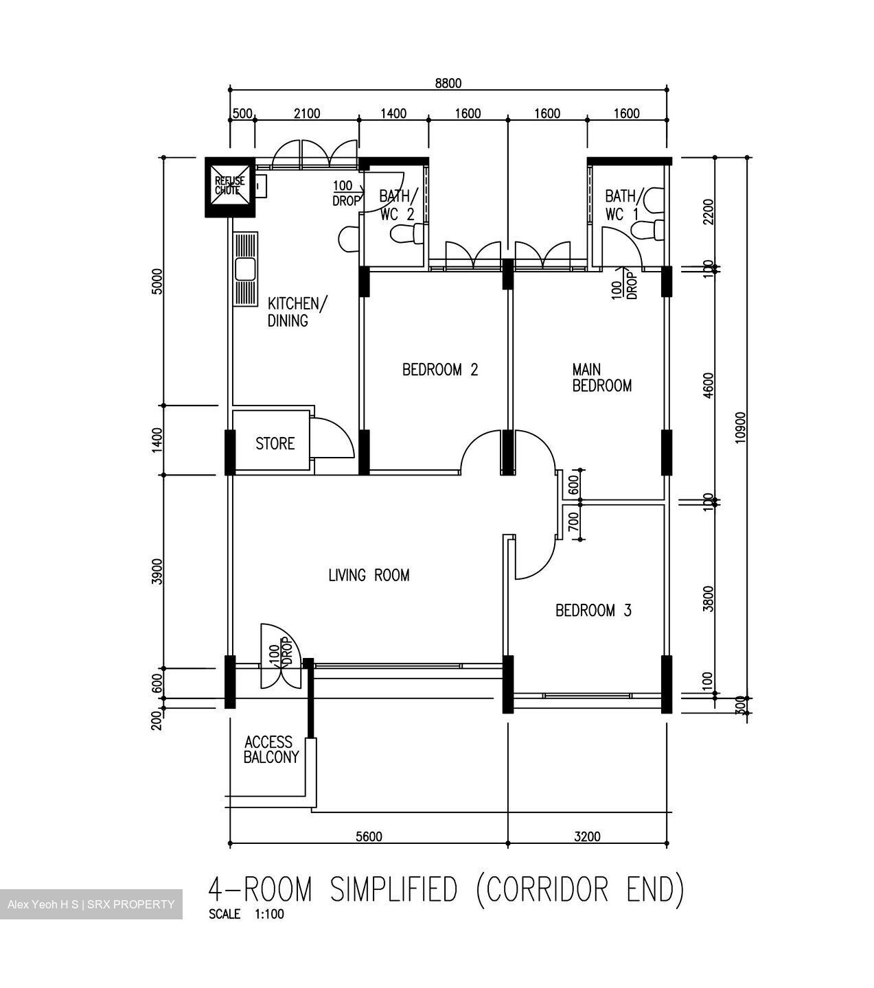 Blk 209 Serangoon Central (Serangoon), HDB 4 Rooms #565034211